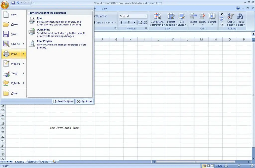 Preview Office 2007